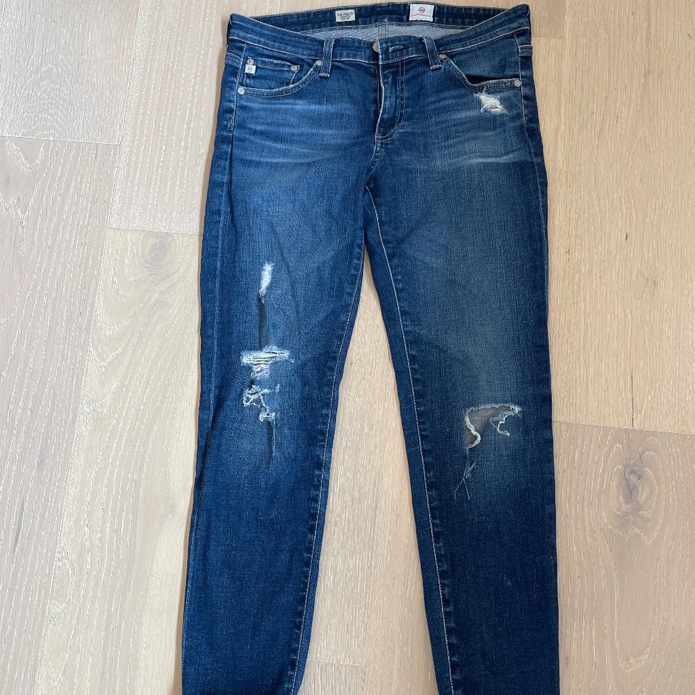 AG Stilt Rollup Denim